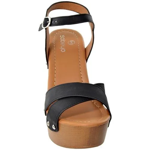 Studded Platform High Heel Sandal
