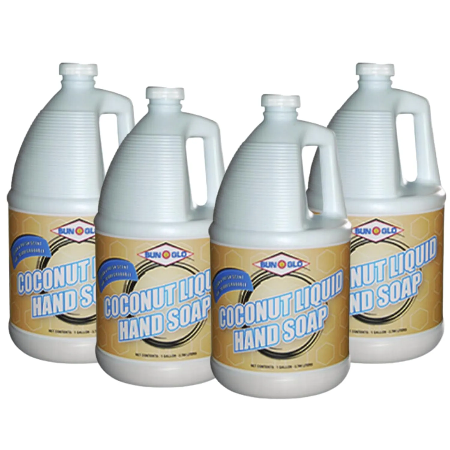 Sun-Glo Coconut Liquid Hand Soap - 4x1 Gallon Case