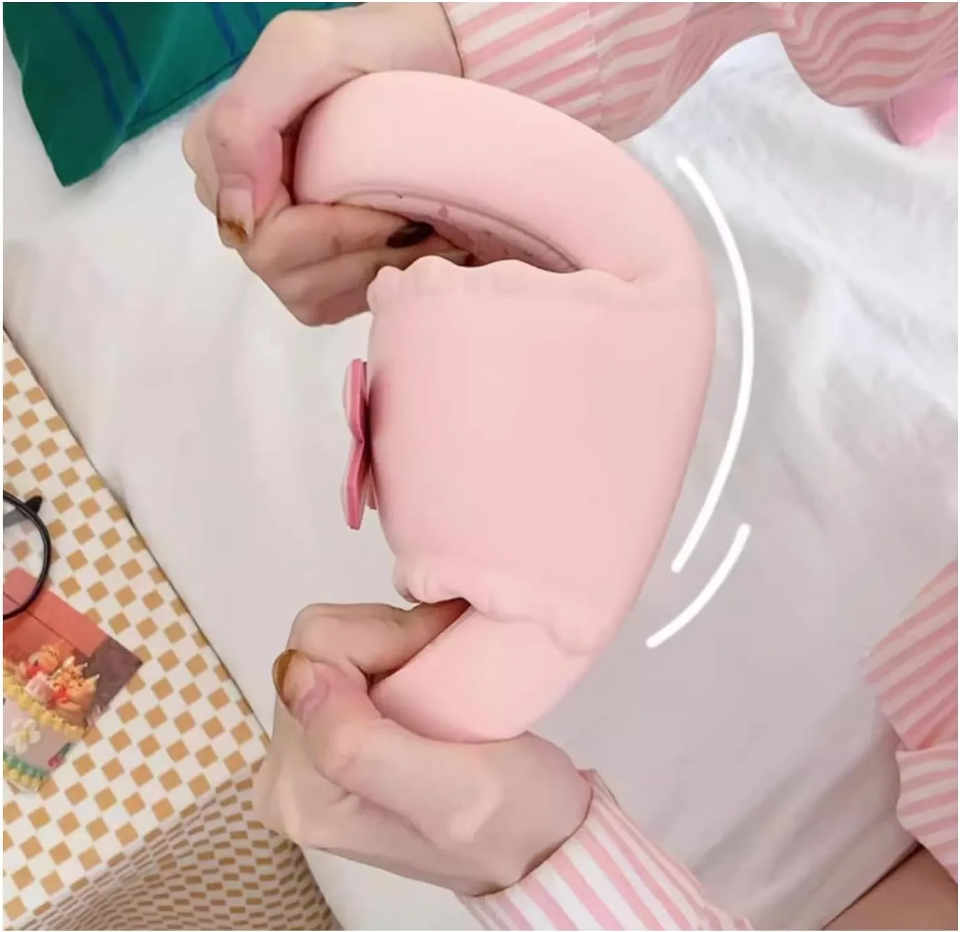 Sweet Kawaii Bowknot Slippers Flip Flops for Women – Thick Sole Non-Slip Summer Indoor Outdoor Cute Korean Style Design