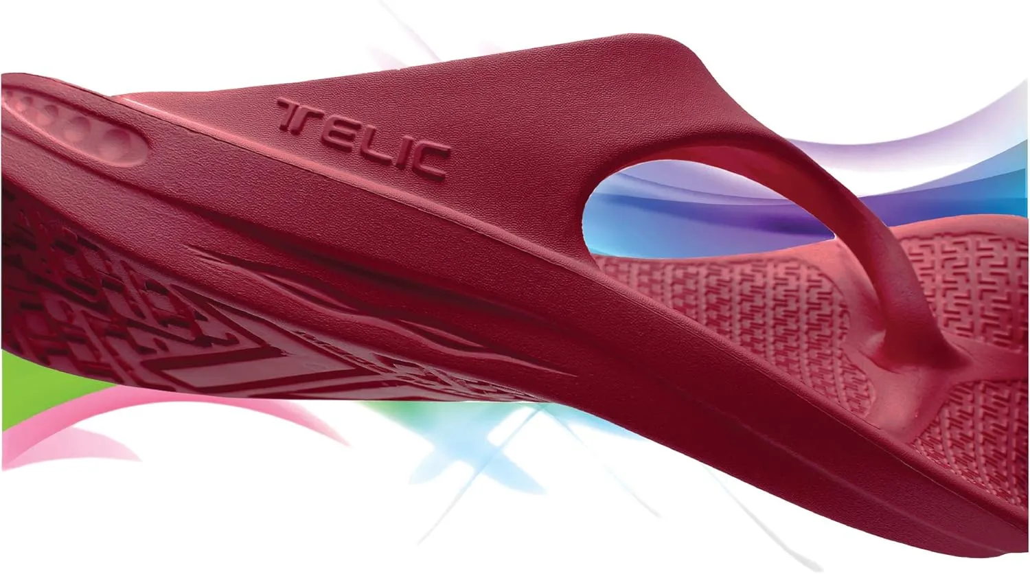TELIC Women's Energy Flip Flop-Pillow-Soft, Supportive, Lightweight, Waterproof-Perfect for Beach & Pool