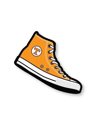 Tennessee Orange High Top Sneaker Sticker
