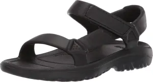 Teva Kid's HURRICANE DRIFT Sandal, black, 1 Medium US Little Kid