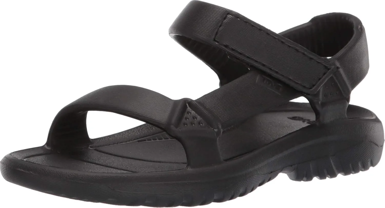 Teva Kid's HURRICANE DRIFT Sandal, black, 1 Medium US Little Kid