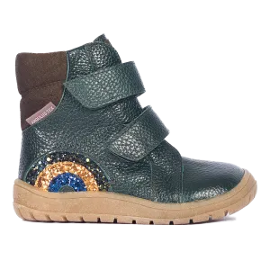 TEX-boot with sparkling glitter rainbow