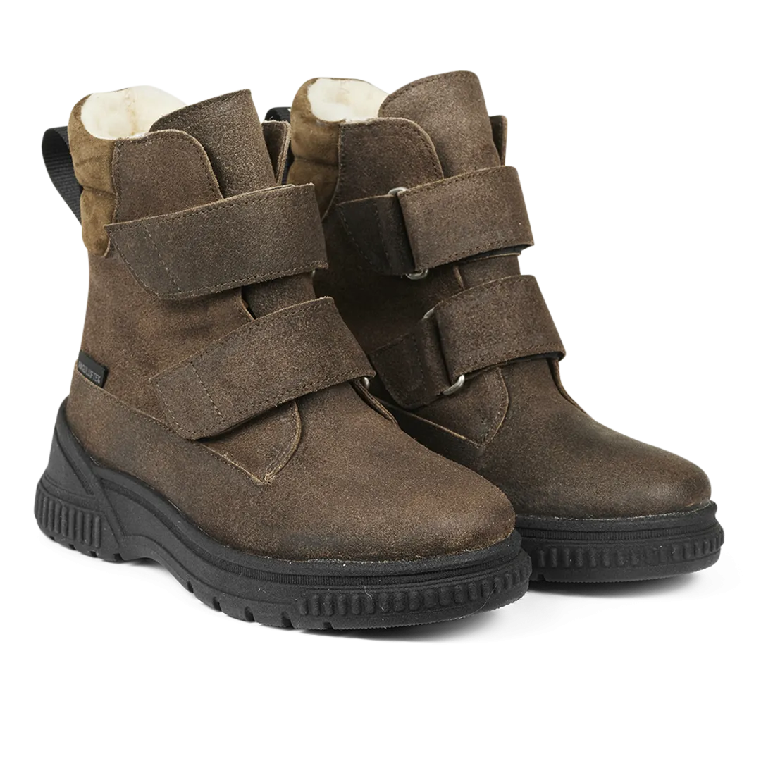 TEX Boot with velcro and wool lining