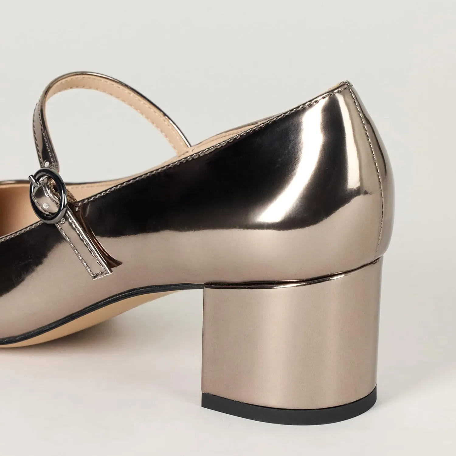 The Drop Women's Aoki Heeled Mary Jane Platform Heels