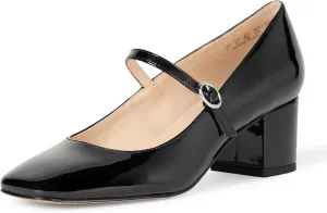 The Drop Women's Aoki Heeled Mary Jane Platform Heels
