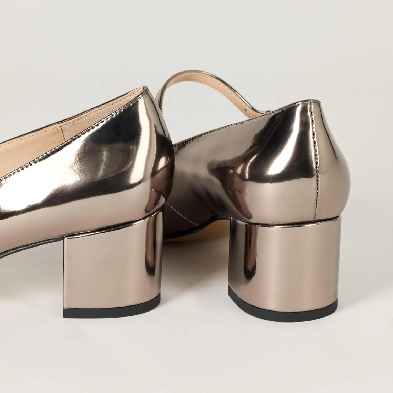 The Drop Women's Aoki Heeled Mary Jane Platform Heels
