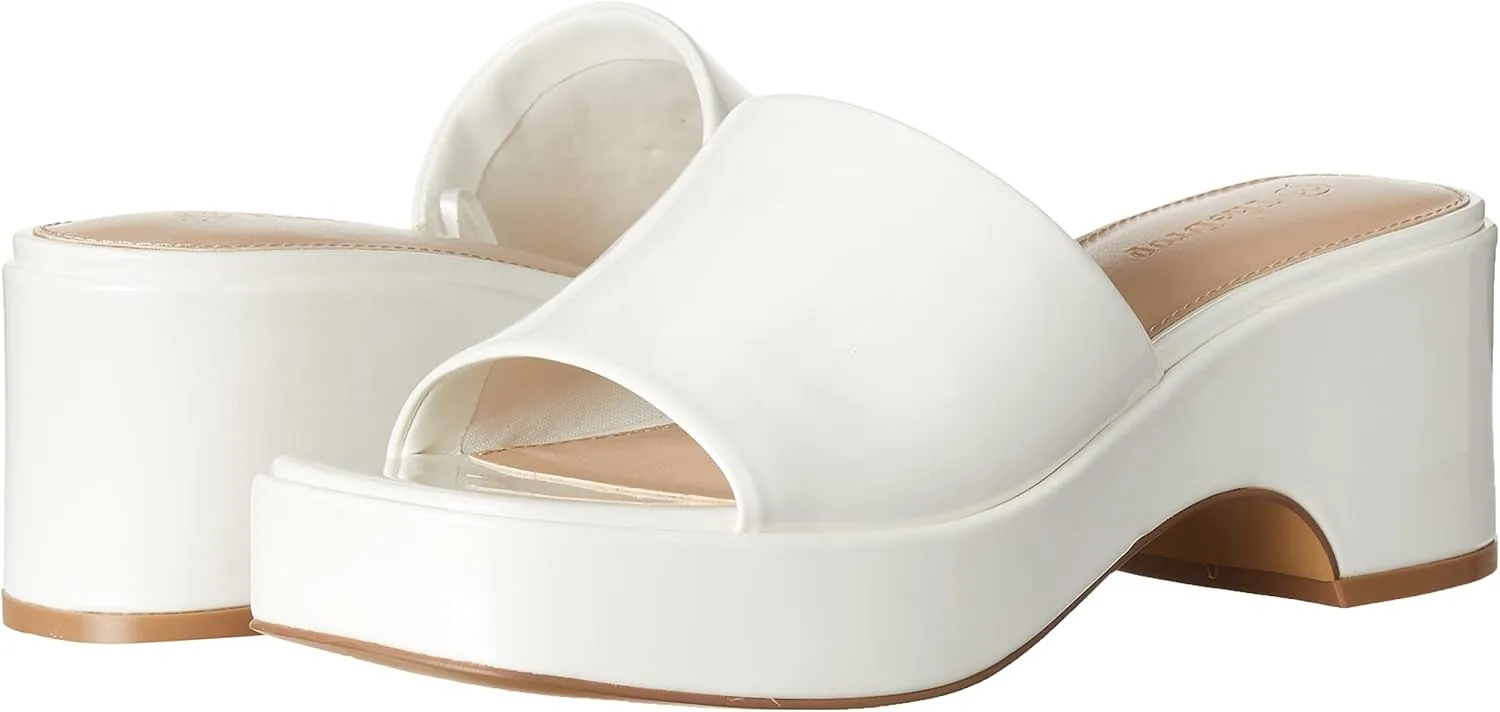 The Drop Women's Bertina Platform Slide Sandals