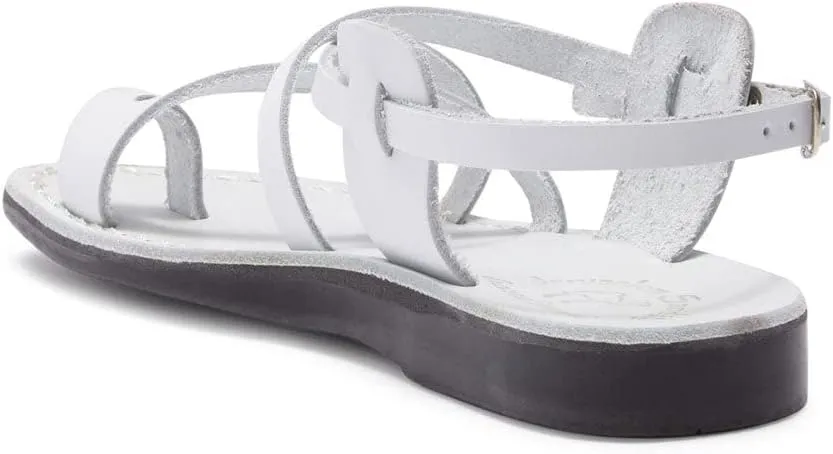 The Good Shepherd Buckle - Leather Toe Loop Sandal - Women Sandals