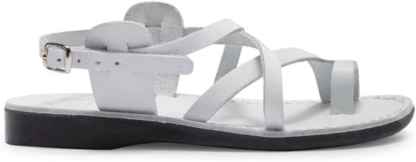 The Good Shepherd Buckle - Leather Toe Loop Sandal - Women Sandals