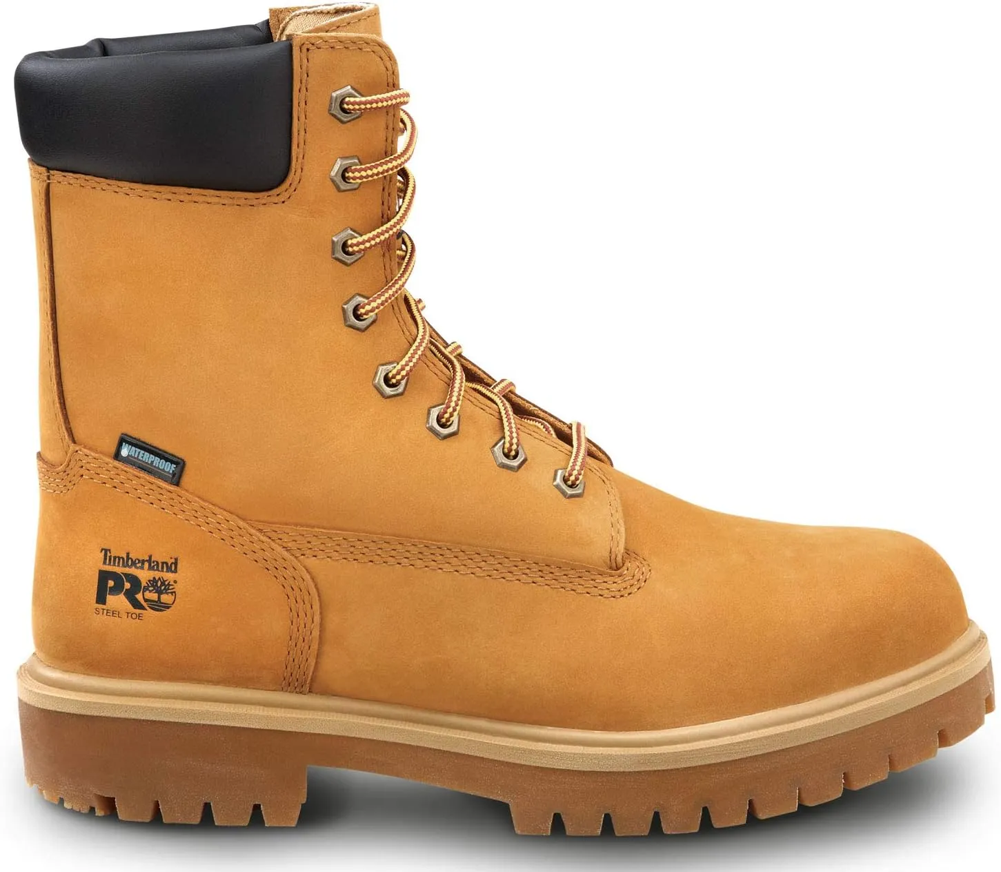 Timberland PRO 8IN Men's, Steel Toe, EH, MaxTrax Slip Resistant, WP Boot