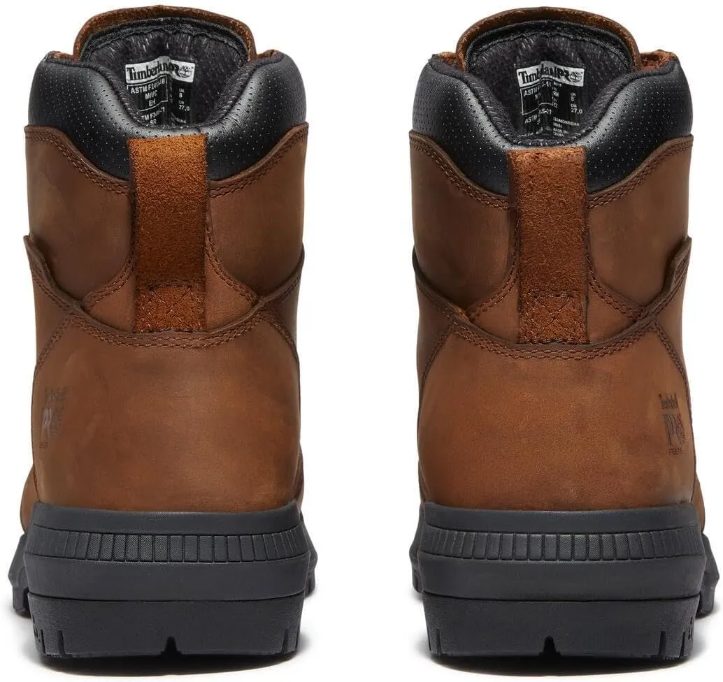 Timberland PRO Men's Montauk 6 Inch Steel Safety Toe Waterproof Industrial Work Boot