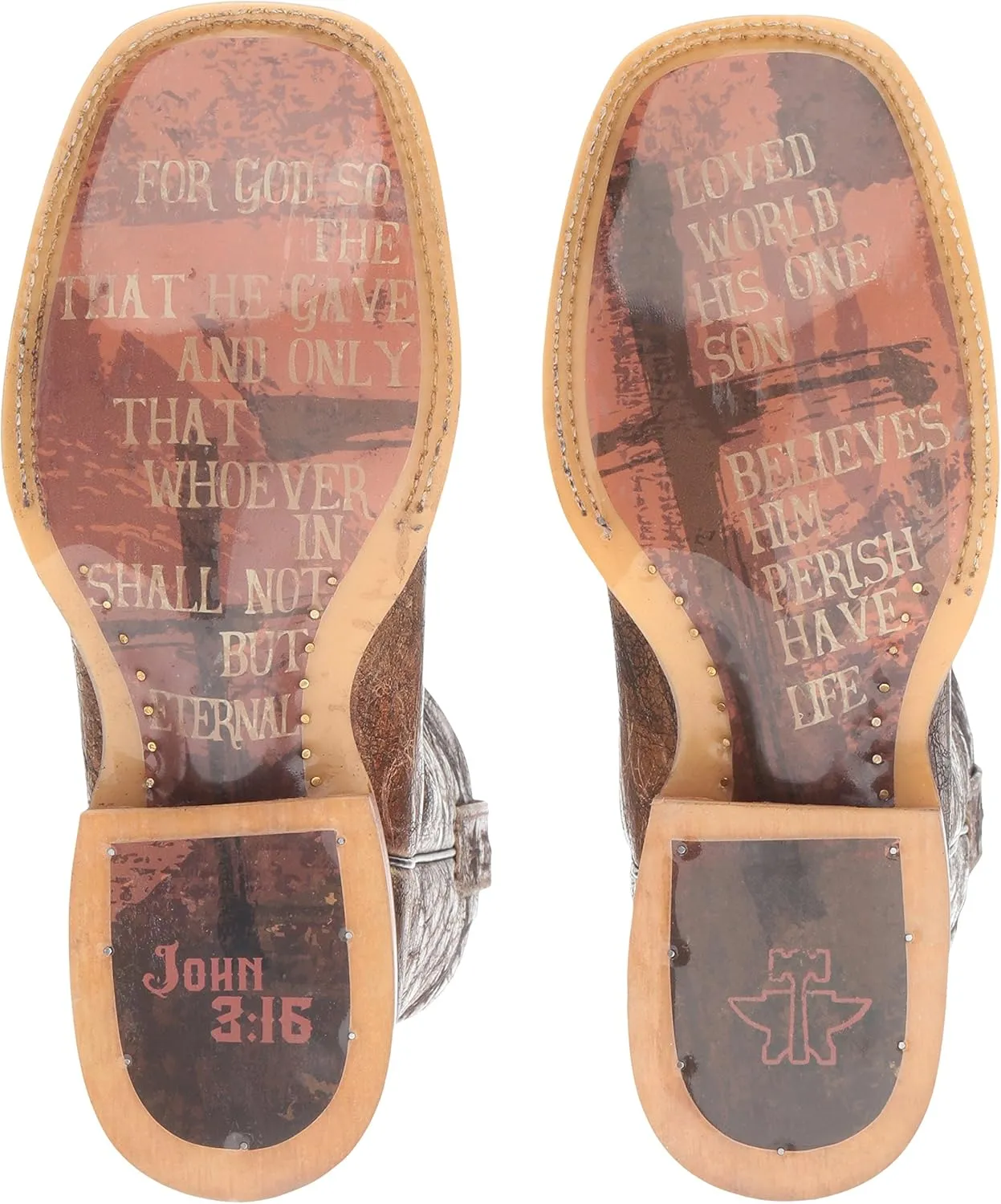 Tin Haul Shoes Women's John 3: 16 Western Boot