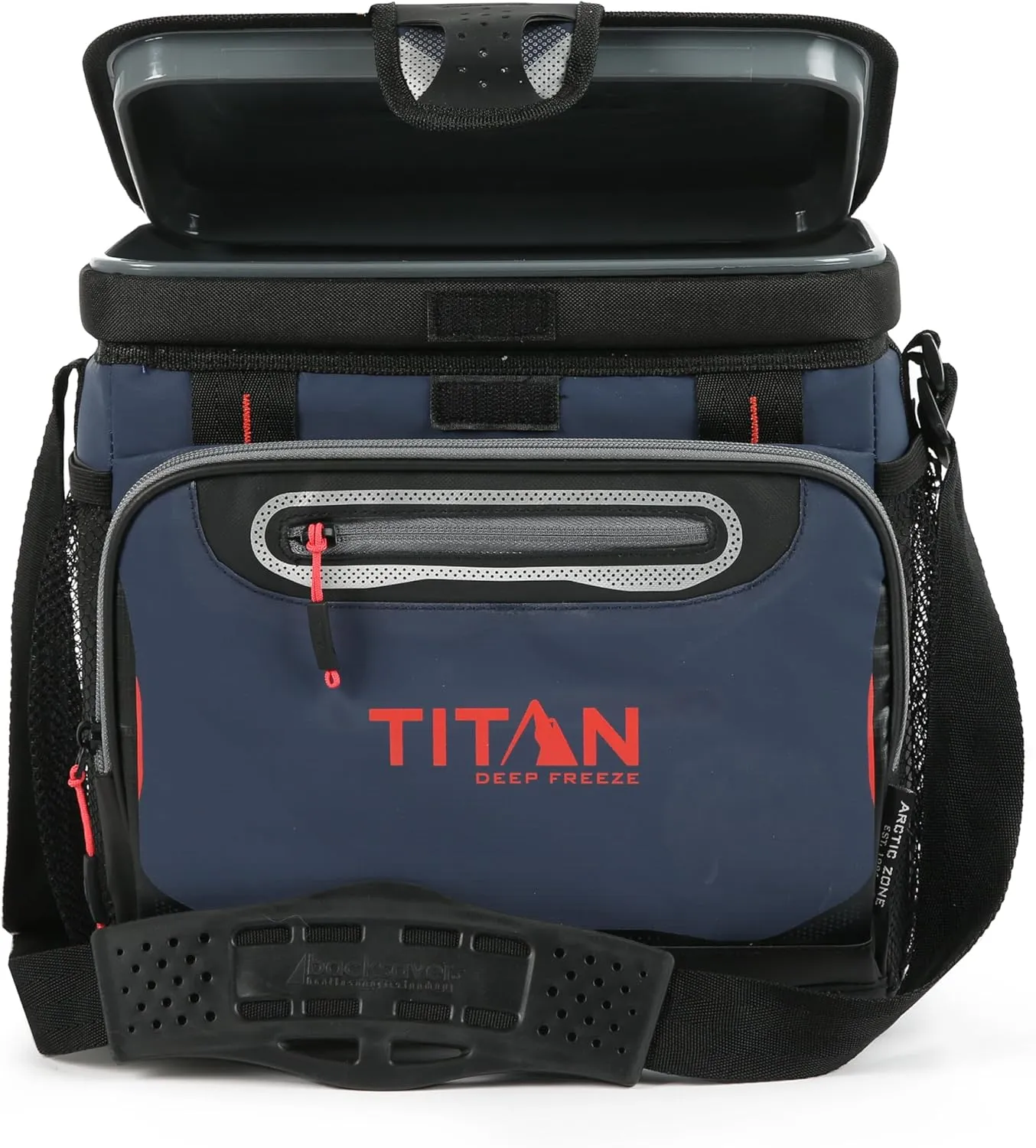 Titan Deep Freeze Coolers - Zipperless Hardbody Cooler - Deep Freeze Insulation, HardBody Liner, and SmartShelf