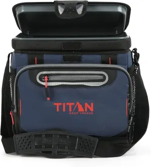 Titan Deep Freeze Coolers - Zipperless Hardbody Cooler - Deep Freeze Insulation, HardBody Liner, and SmartShelf
