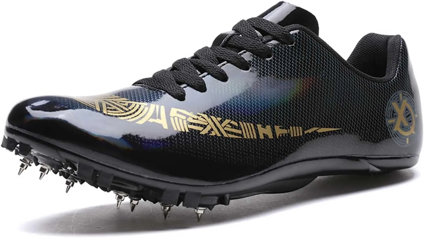 Track Shoes Spikes Mens Womens Mesh Breathable Athletics Sprint Racing Running Nail Sneaker Track and Field Shoes Boys Girls