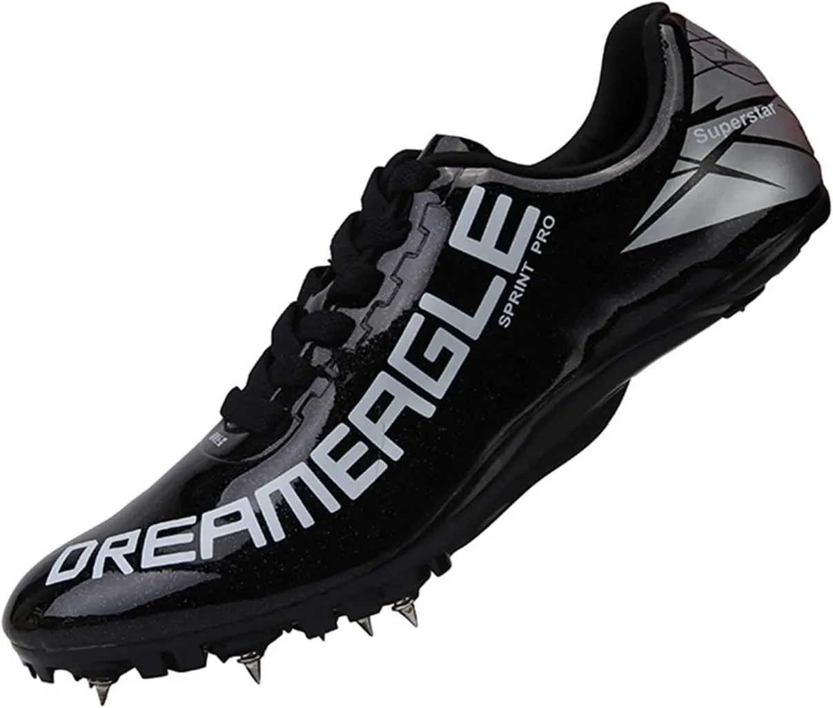 Track Shoes Spikes Mens Womens Mesh Breathable Athletics Sprint Racing Running Nail Sneaker Track and Field Shoes Boys Girls