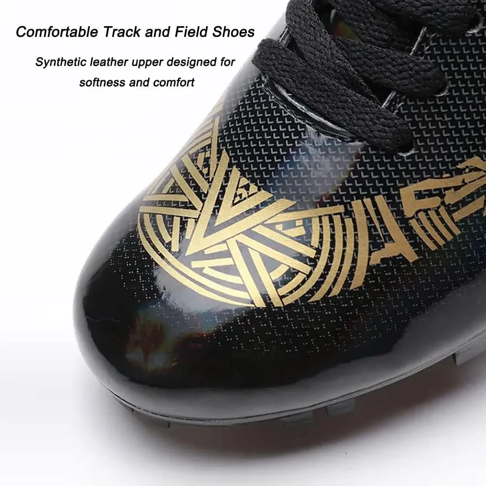 Track Shoes Spikes Mens Womens Mesh Breathable Athletics Sprint Racing Running Nail Sneaker Track and Field Shoes Boys Girls