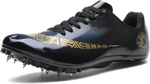 Track Shoes Spikes Mens Womens Mesh Breathable Athletics Sprint Racing Running Nail Sneaker Track and Field Shoes Boys Girls