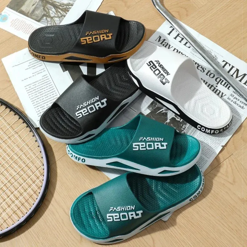Trendy Flip Flops Bathroom Non-skid Couple Slipper