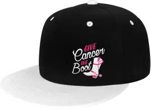 Trucker Hats Give Cancer The Boot Cap for Men Women Adjustable Sun Hats