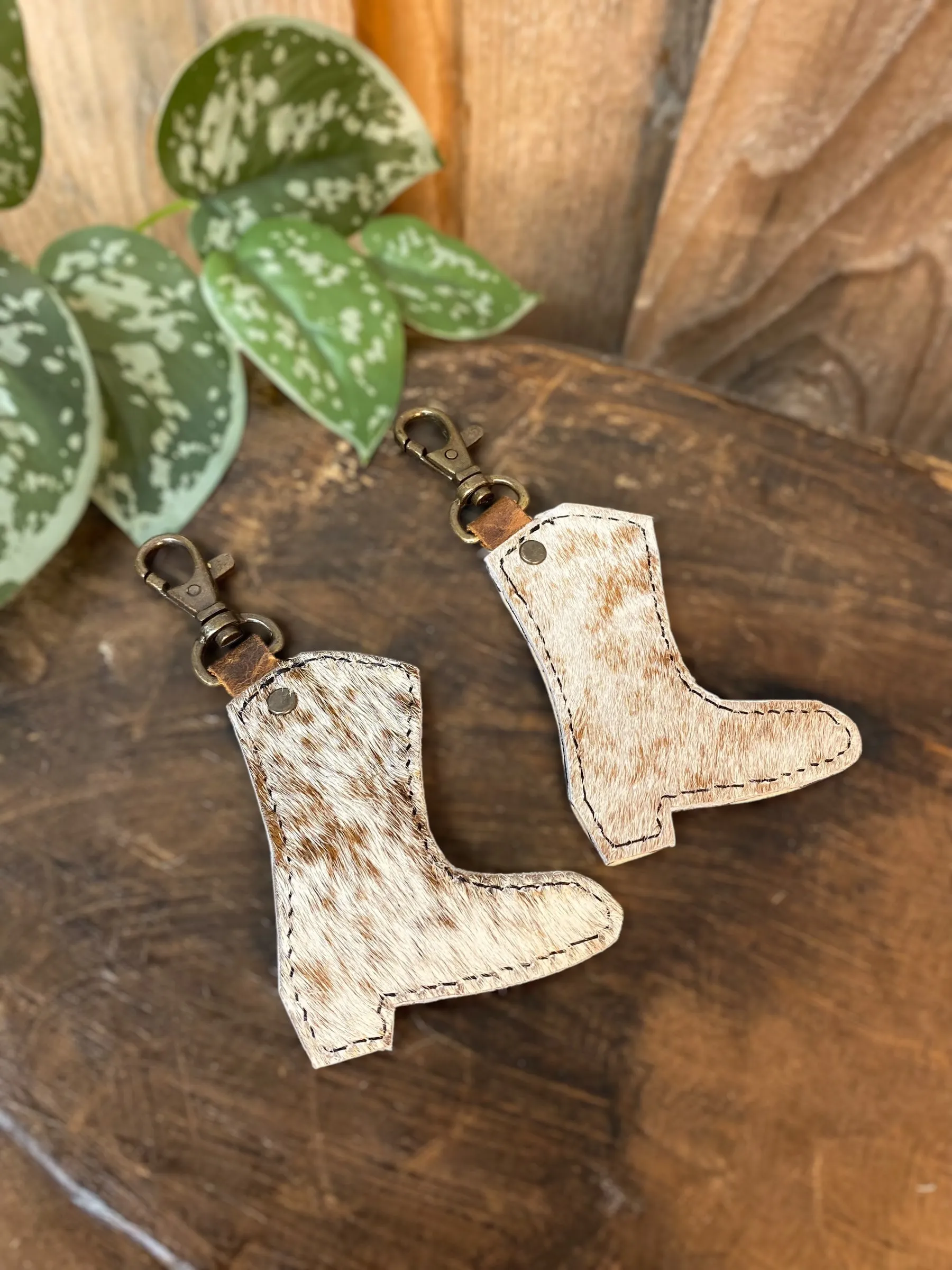 Turquoise Cowhide Tooled Leather Boot