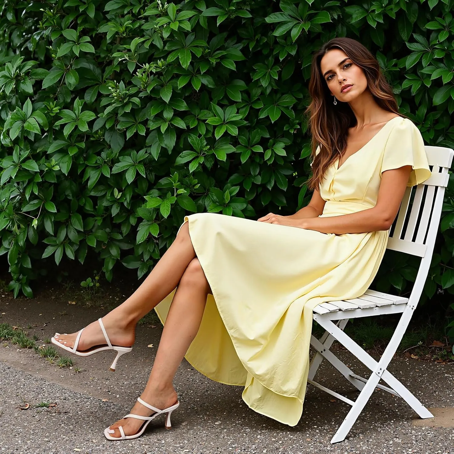 Uacllcau Strappy Kitten Heels For Women Square Open Toe Low Heels Stiletto Heeled Sandals Sexy Fashion Party Dress Slip On Slides Womens Heels