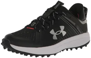 Under Armour Boys' Yard Turf Jr. (001) Black/Black/White, Size US 6Y