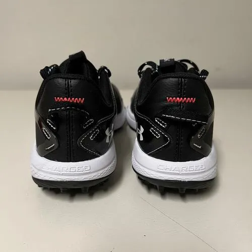 Under Armour Boys' Yard Turf Jr. (001) Black/Black/White, Size US 6Y