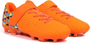 Unisex-Child Athletic Outdoor Training Soccer Cleats for Youth | Little/Big Kid Firm Ground Football Shoes | Lightweight