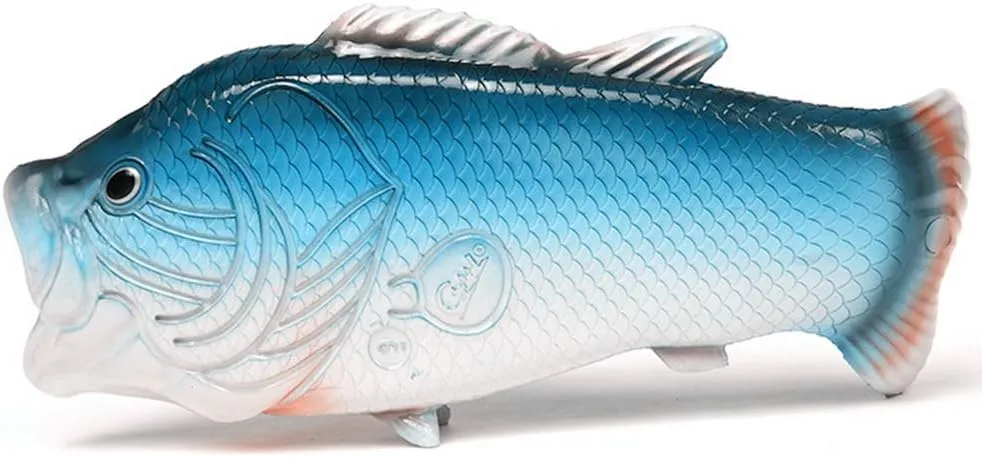 Unisex Fish Slippers, bass Sandals, Animal Slippers Animal Fish