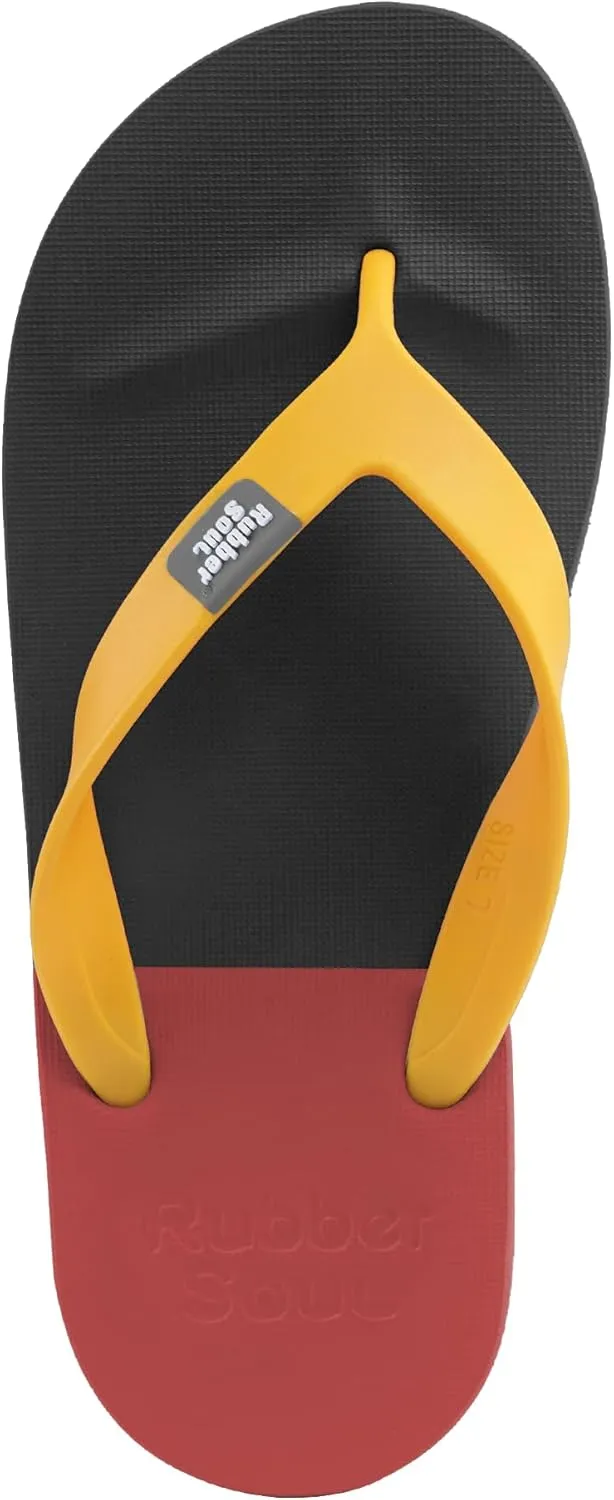 Unisex Flip Flops with Arch Support – Non-Slip Sandals for All Genders – Lightweight, Comfortable for Walking, Beach & Daily Wear – Sizes 7–12, Made in Thailand