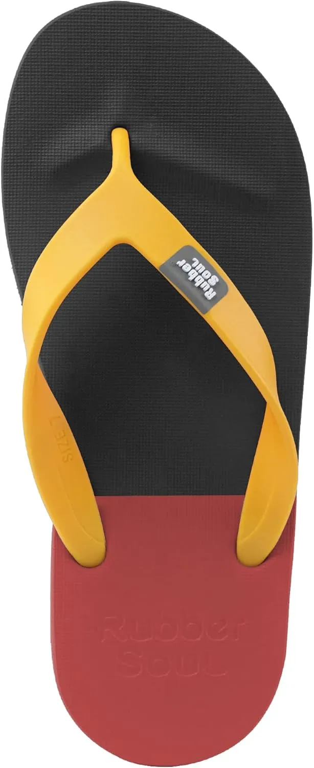 Unisex Flip Flops with Arch Support – Non-Slip Sandals for All Genders – Lightweight, Comfortable for Walking, Beach & Daily Wear – Sizes 7–12, Made in Thailand