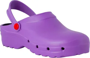 Unisex Light Shock Clog, Purple, 4.5