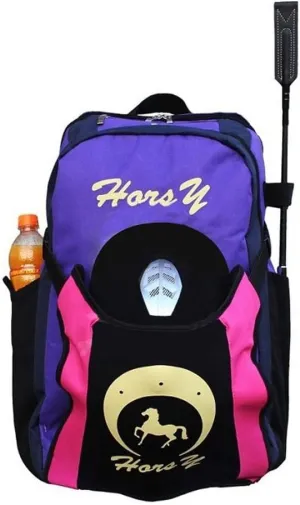 UNISTRENGH Professional Horse Riding Boot Bag Helmet Bag Parent-C Equestrian Horse Riding Backpack with Hat Compartment
