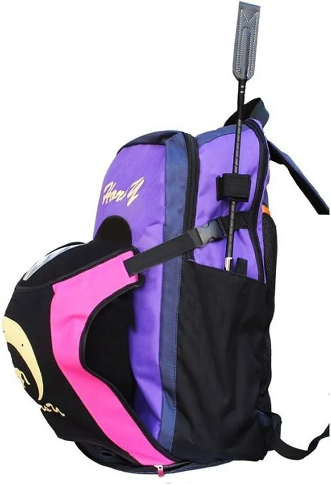 UNISTRENGH Professional Horse Riding Boot Bag Helmet Bag Parent-C Equestrian Horse Riding Backpack with Hat Compartment