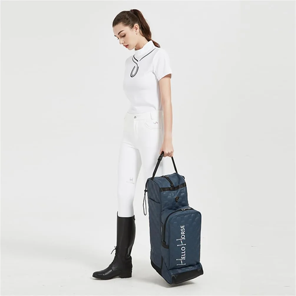 UNISTRENGH Professional Large Waterproof Equestrian Horse Riding Boots Carry Bag Tall Boots Bags with Helmet Compartment