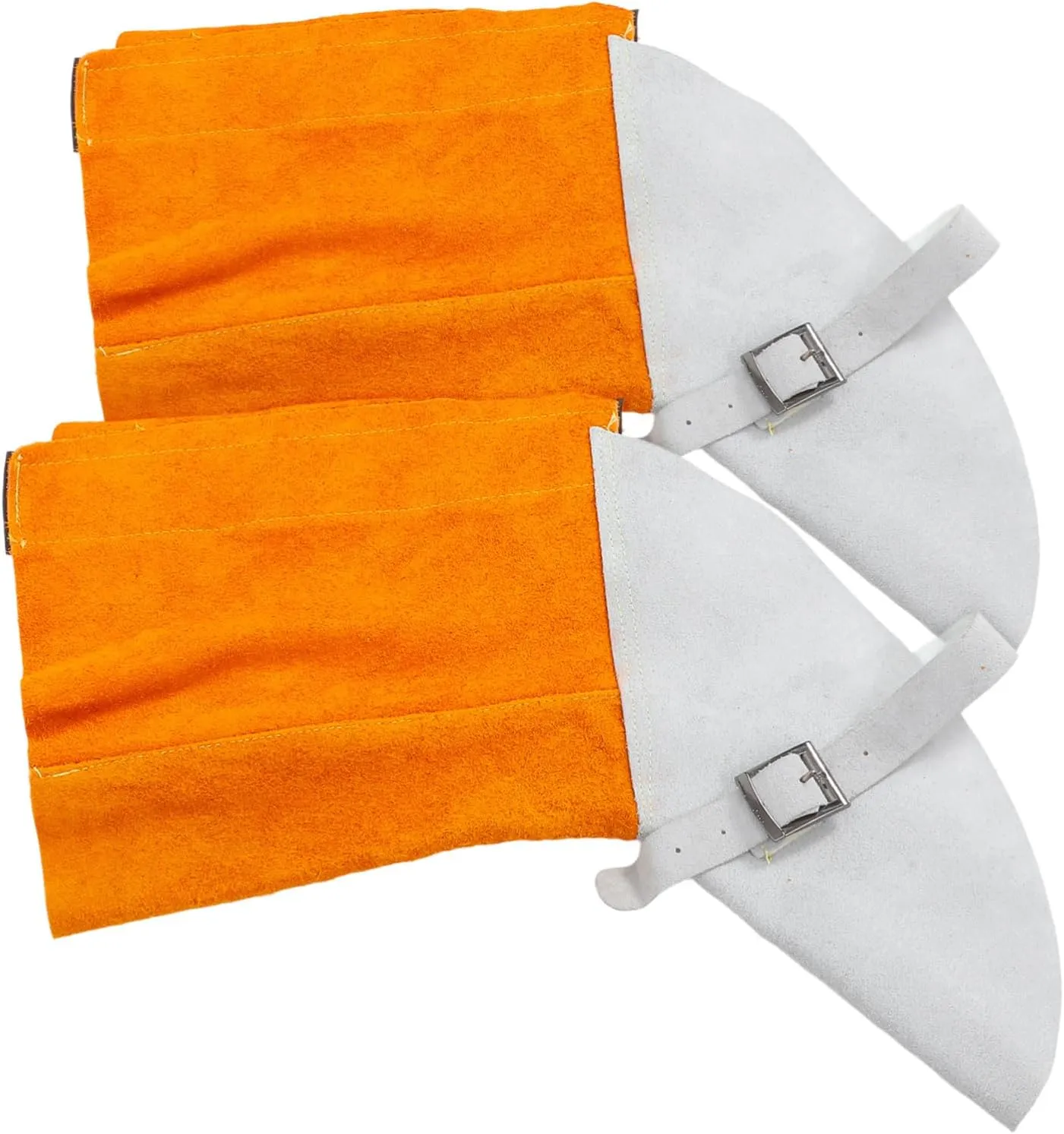 Unomor 2pcs Welding Leggings Foot Covers Welder Supplies Leather Boot Covers Welder Shoe Protector Safety Shoe Covers Welder Shoe Covers Welding Boots Welder Shoe Protective Cover Cowhide