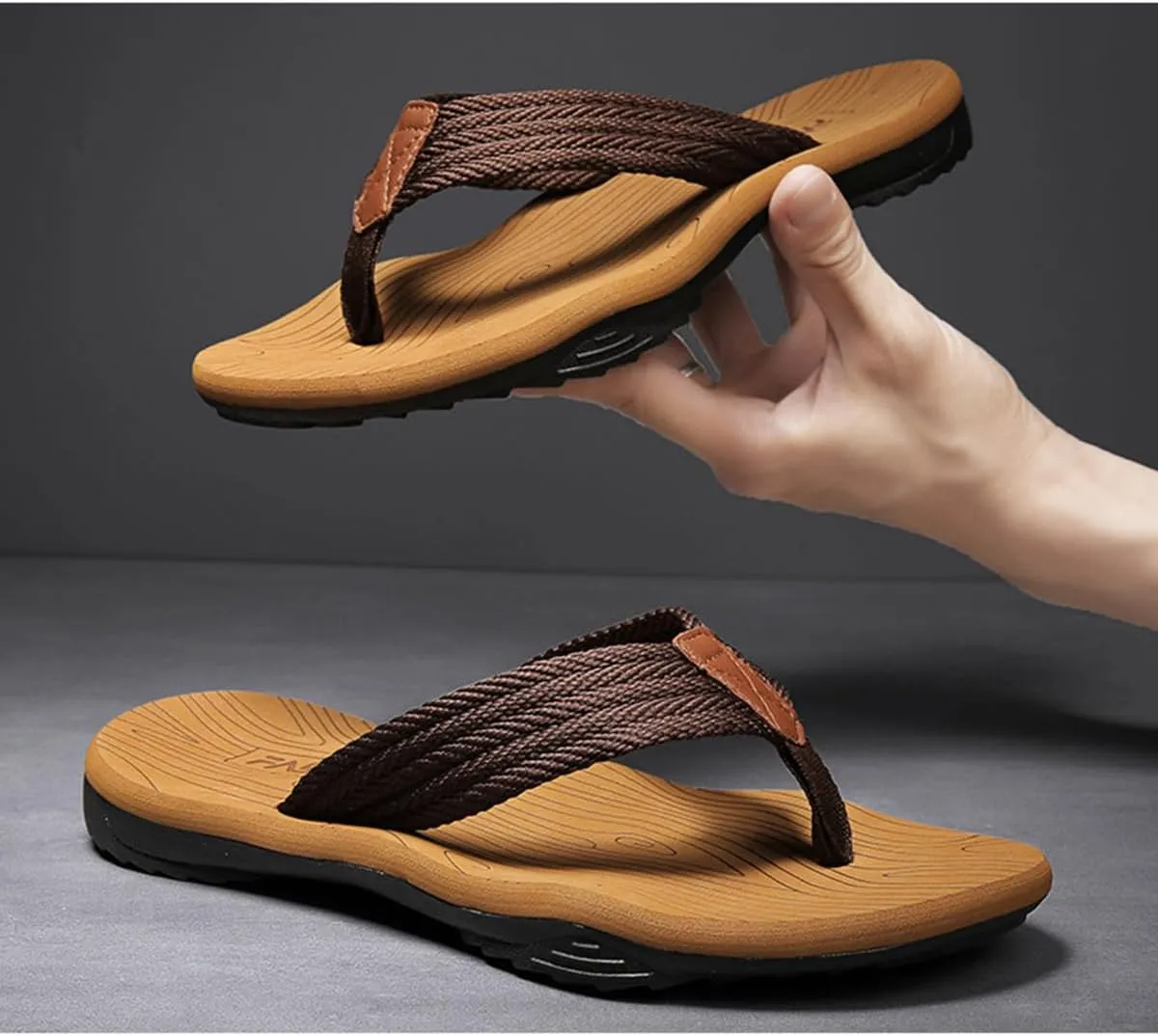 Upgraded Soft and Comfortable Men's Flip Flop Sandals for Summer