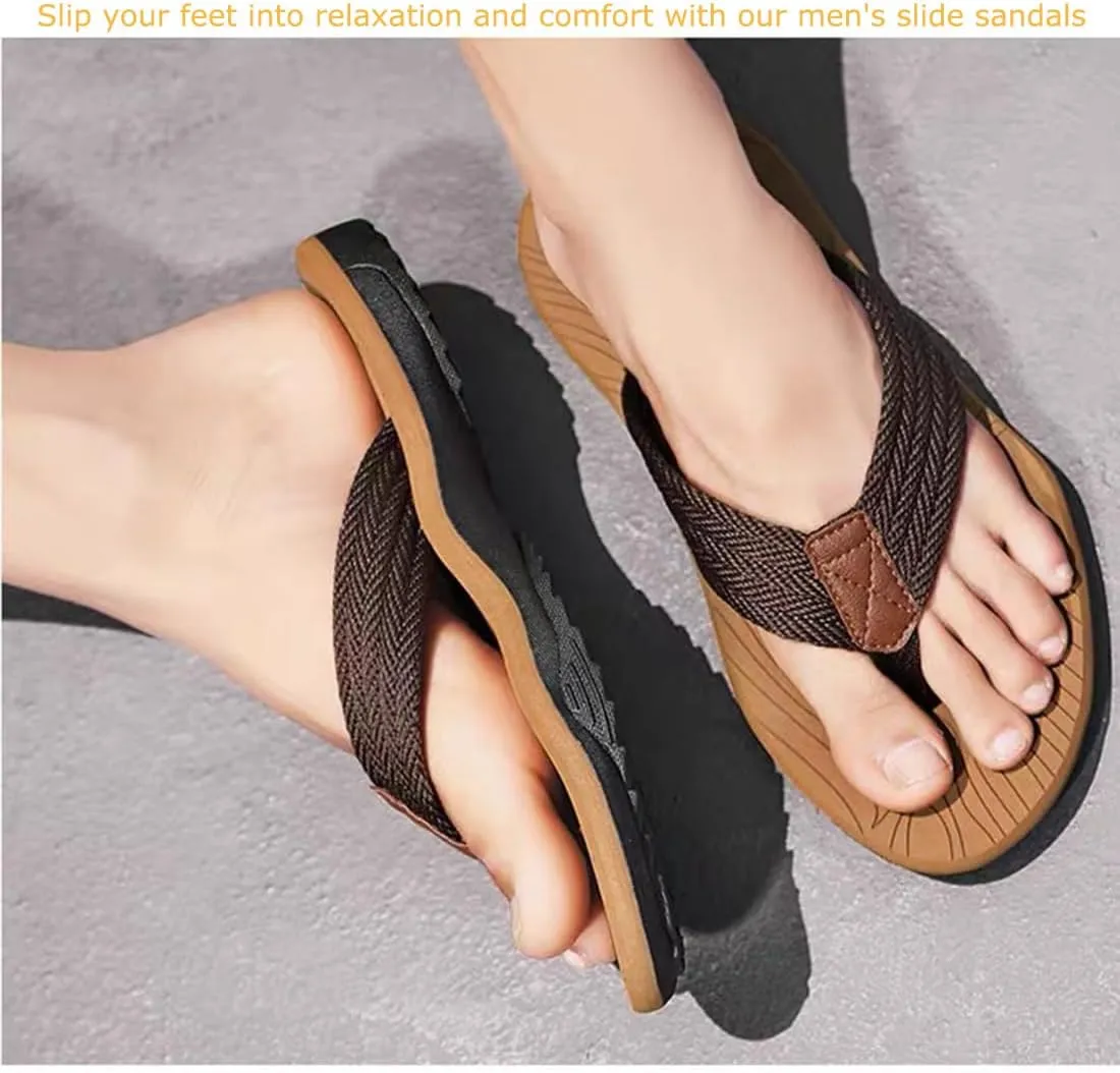 Upgraded Soft and Comfortable Men's Flip Flop Sandals for Summer