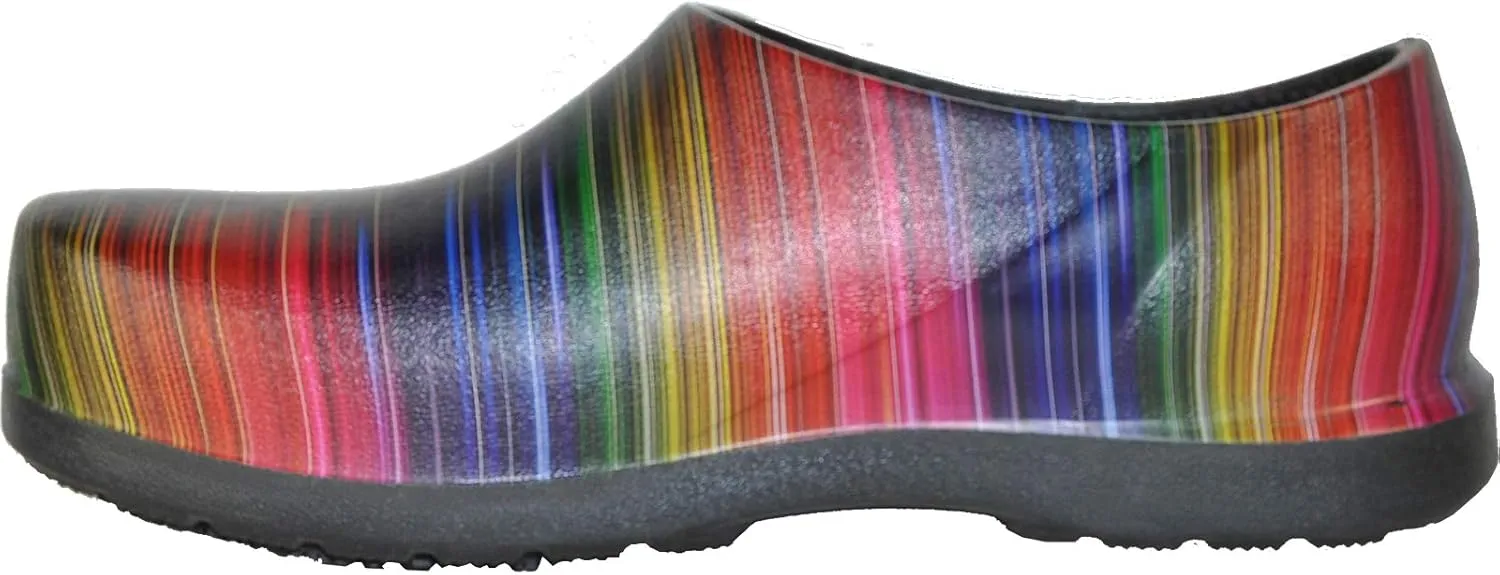 VANGELO Professional Slip Resistant Clog Waterproof Men Work Nurse Shoe Chef Shoe Carlisle Black Lime White Multicolor