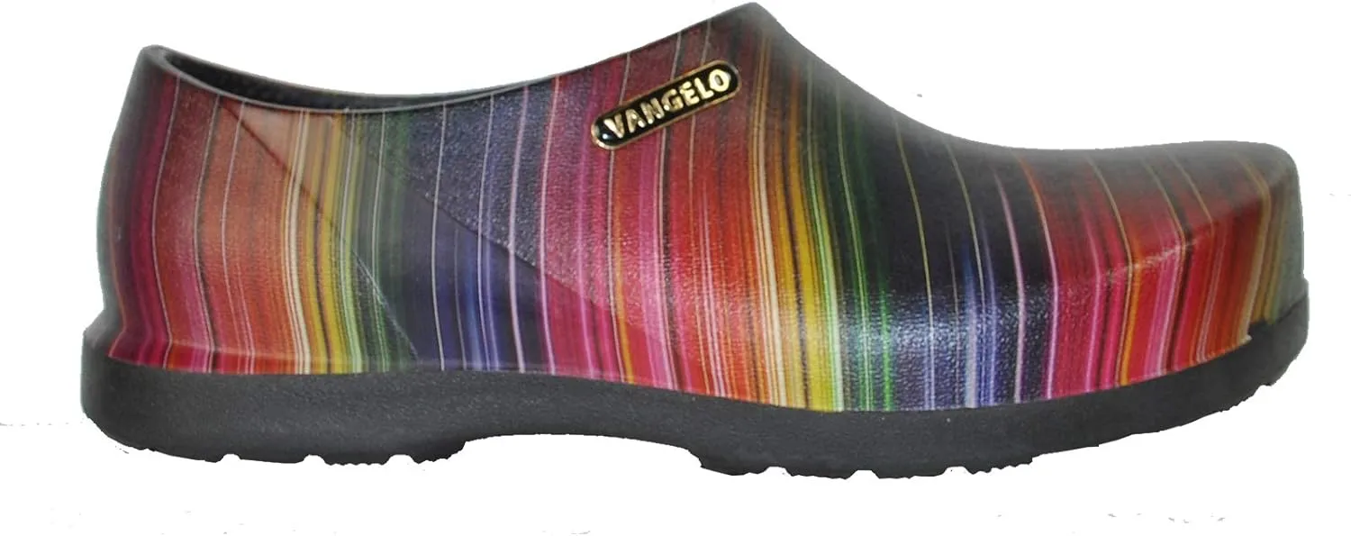VANGELO Professional Slip Resistant Clog Waterproof Men Work Nurse Shoe Chef Shoe Carlisle Black Lime White Multicolor