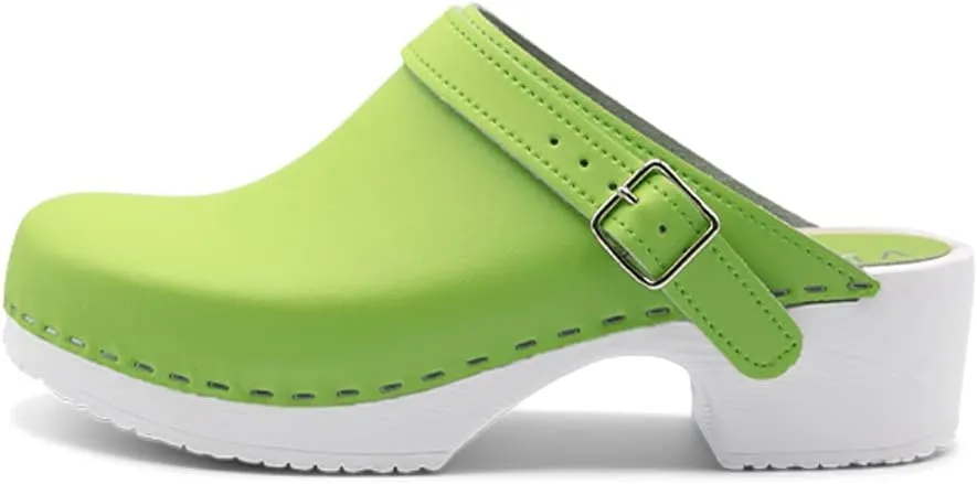 VERKA Women's Professional Comfort Clogs from Sweden - FLITIG