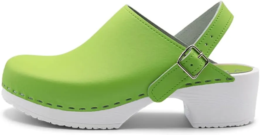 VERKA Women's Professional Comfort Clogs from Sweden - FLITIG