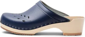 VERKA Women's Wooden Clogs from Sweden - BLOMMA