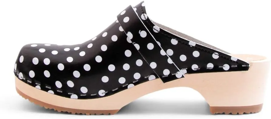 VERKA Women's Wooden Clogs from Sweden - LEDIG