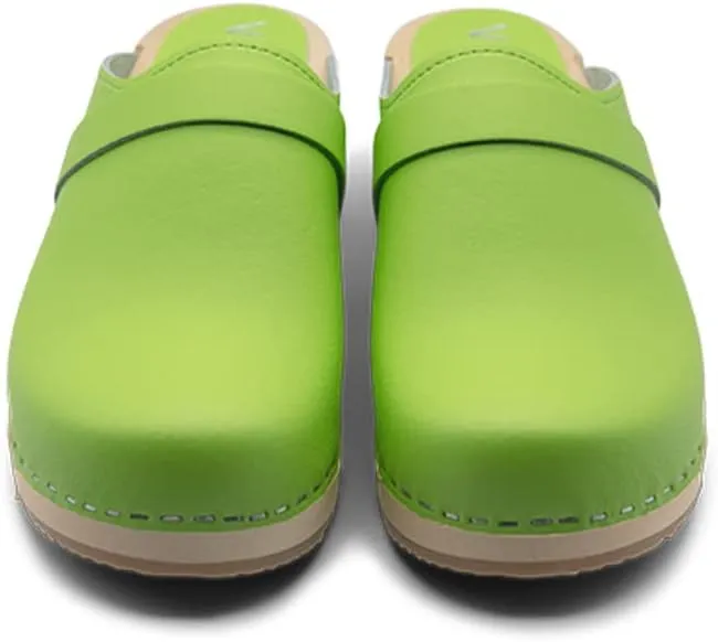 VERKA Women's Wooden Clogs from Sweden - LEDIG