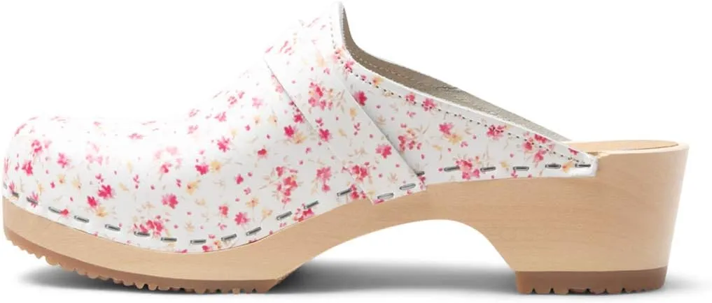 VERKA Women's Wooden Clogs from Sweden - LEDIG