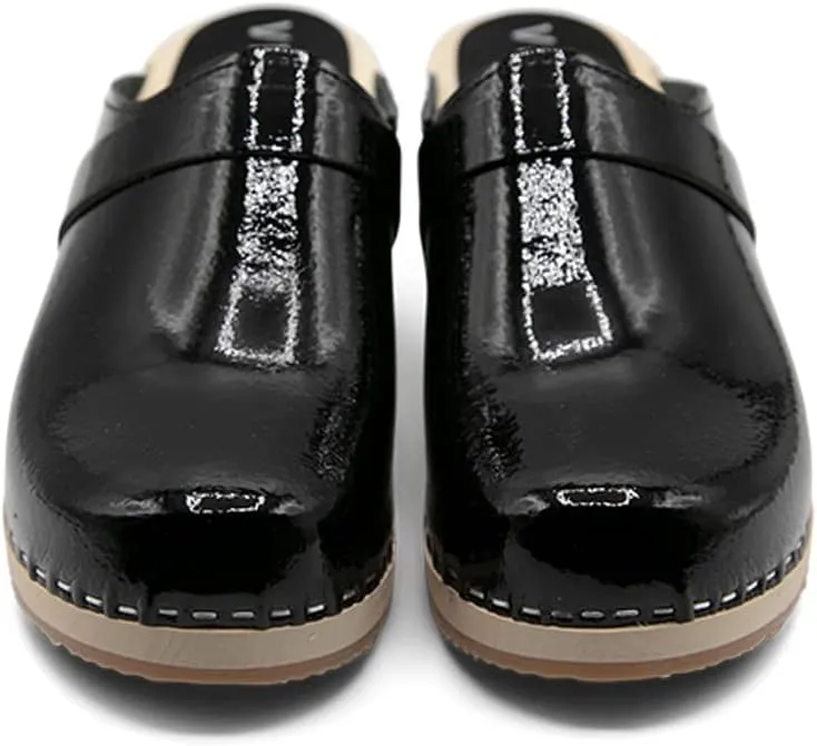 VERKA Women's Wooden Clogs from Sweden - LEDIG